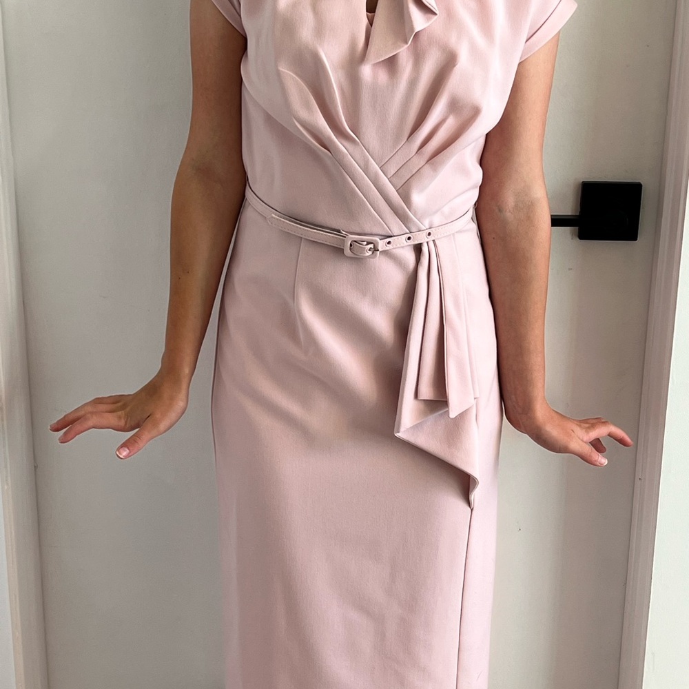 Stop Staring Baby Pink Dress